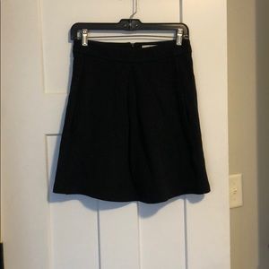 Biden black work skirt
